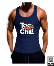 Men's Too Chill Astronaut Printed Vest - Image 3