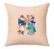 Tropical Beach Bow Cushion - Image 3