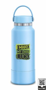 I Make My Own Luck Insulated Stainless Steel Bottle - Image 9