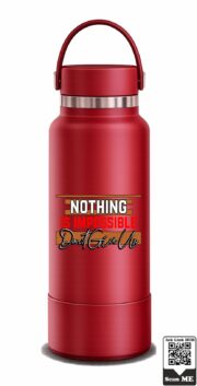 Nothing Is Impossible Insulated Stainless Steel Bottle - Image 9