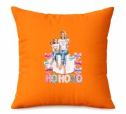 Ho Ho Ho Mom and Daughter Cushion - Image 4