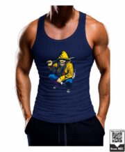 Men's Street Hustler Graphic Printed Vest - Image 9