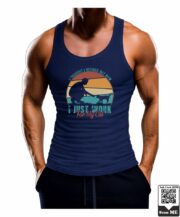 Men's Just Work for My Cat Vintage Printed Vest - Image 4