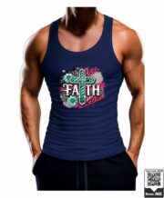 Men's Faith Cross Printed Vest - Image 4