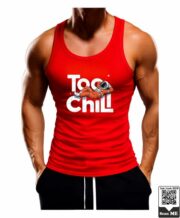 Men's Too Chill Astronaut Printed Vest - Image 4
