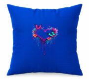 Butterfly Heart Art Cushion - Image 5