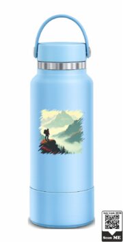 Mountain Adventure Insulated Stainless Steel Bottle - Image 9