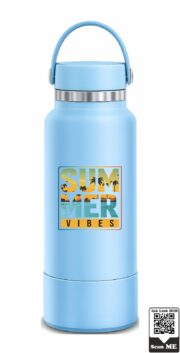 Summer Vibes Insulated Stainless Steel Bottle - Image 8