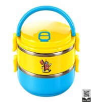 Cute Lighter Character Double Layer Thermal Food Container - Image 7