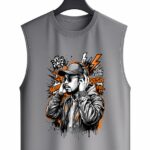 Urban DJ Sound Rush Graphic Sleeveless Tank Top