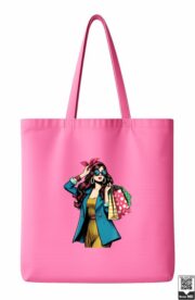 Fashion Diva Girl Tote Bag - Image 6