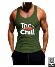 Men's Too Chill Astronaut Printed Vest - Image 5