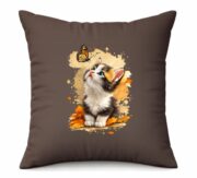 Cute Kitten Butterfly Cushion