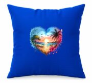 Heart Sunset Beach Cushion - Image 5