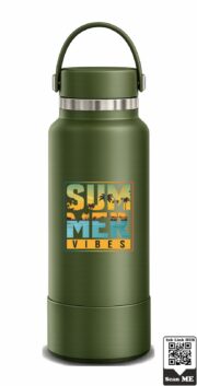 Summer Vibes Insulated Stainless Steel Bottle - Image 7