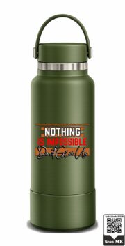 Nothing Is Impossible Insulated Stainless Steel Bottle - Image 7