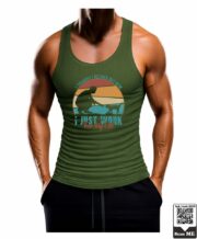 Men's Just Work for My Cat Vintage Printed Vest - Image 6