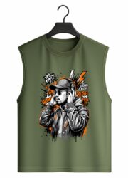 Urban DJ Sound Rush Graphic Sleeveless Tank Top - Image 7