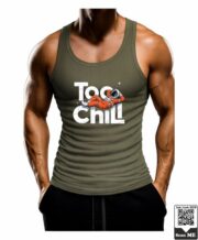 Men's Too Chill Astronaut Printed Vest - Image 6