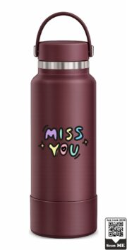 Miss You Insulated Stainless Steel Bottle - Image 5