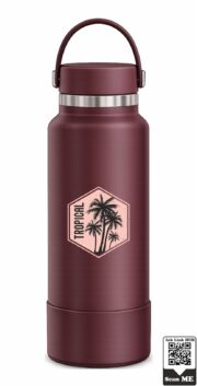 Tropical Palm Insulated Stainless Steel Bottle