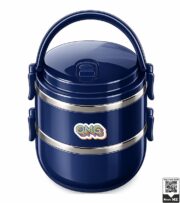 OMG Typography Double Layer Thermal Food Container - Image 5