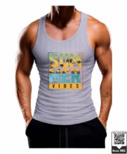 Men's Summer Vibes Beach Printed Vest - Image 6