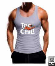Men's Too Chill Astronaut Printed Vest - Image 7