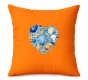Ocean Shell Heart Cushion - Image 8