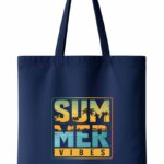 Summer Vibes Beach Tote Bag