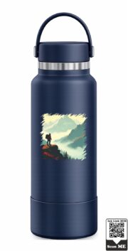 Mountain Adventure Insulated Stainless Steel Bottle - Image 6