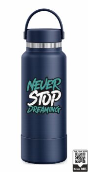 Never Stop Dreaming Insulated Stainless Steel Bottle - Image 5