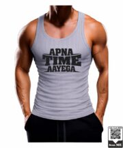 Men's Apna Time Aayega Printed Vest - Image 5