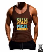 Men's Summer Vibes Beach Printed Vest - Image 5