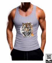 Men's Majestic Tiger Graphic Printed Vest - Image 5