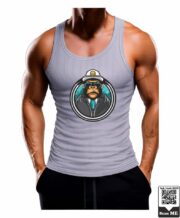Men's Gentleman Gorilla Graphic Printed Vest - Image 5