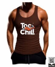 Men's Too Chill Astronaut Printed Vest - Image 8