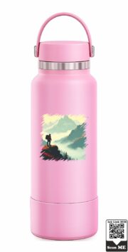 Mountain Adventure Insulated Stainless Steel Bottle - Image 5