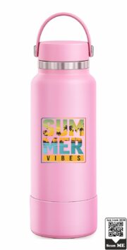 Summer Vibes Insulated Stainless Steel Bottle - Image 4