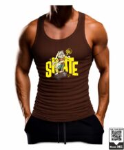 Men's Skate Rabbit Graphic Printed Vest - Image 4
