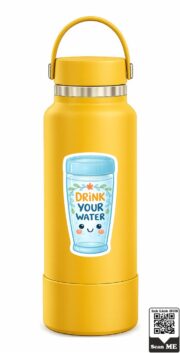 Drink Your Water Insulated Stainless Steel Bottle - Image 9