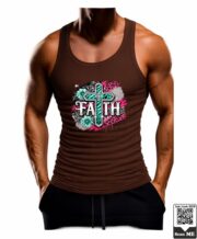 Men's Faith Cross Printed Vest - Image 9