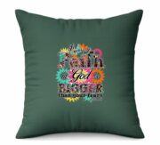 Faith Over Fear Inspirational Cushion - Image 9
