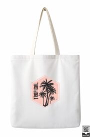 Tropical Palm Trees Tote Bag - Image 3