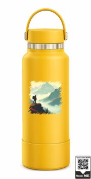 Mountain Adventure Insulated Stainless Steel Bottle - Image 4