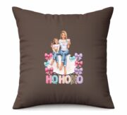 Ho Ho Ho Mom and Daughter Cushion