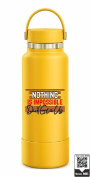 Nothing Is Impossible Insulated Stainless Steel Bottle - Image 4