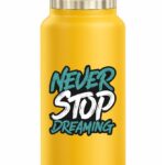 Never Stop Dreaming Insulated Stainless Steel Bottle