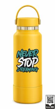Never Stop Dreaming Insulated Stainless Steel Bottle