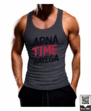 Men's Apna Time Color Splash Printed Vest - Image 3